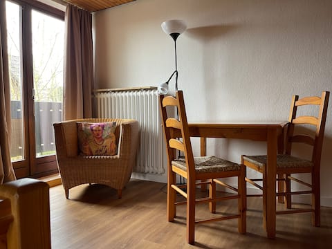 Cozy double room with sunny balcony