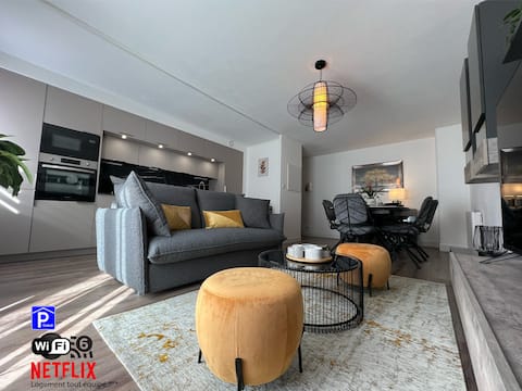 NEW: Le Clos du Lion – City Center – Private Garage.