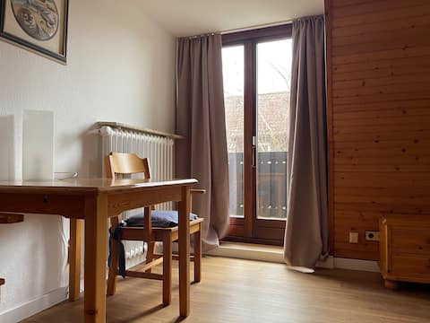 Cozy double room with sunny balcony