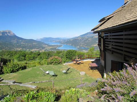Large chalet Southern Alps-Lake and mountain views