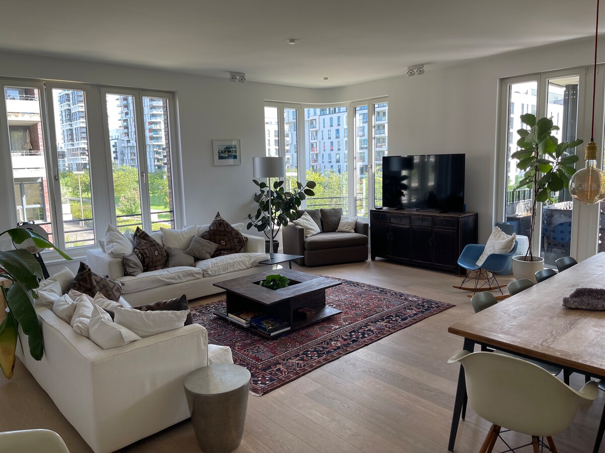 Top performing Airbnb: Luxury Pempelfort Apartment in Pempelfort