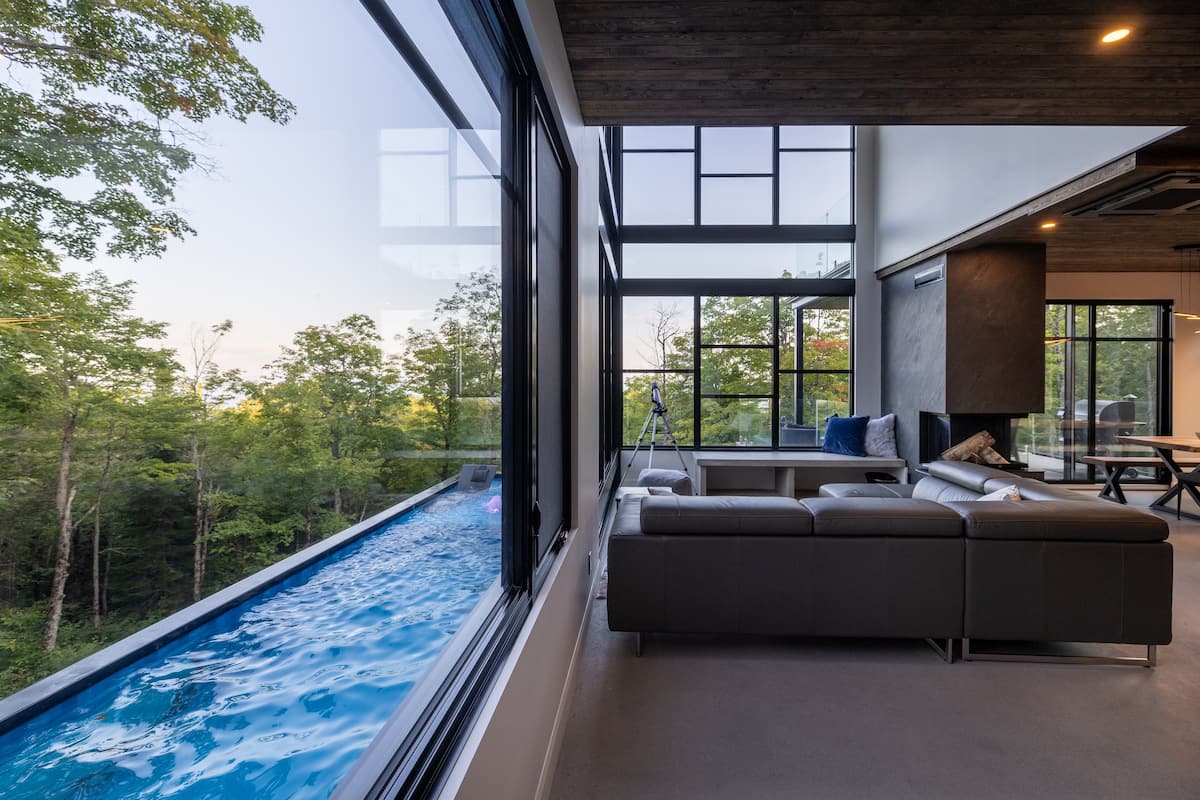 Chalet avec expérience thermale, Petite-Rivière-Saint-François