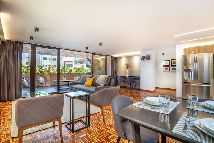 Lux Designer Condo in Heart of Condesa