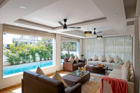 7bhk StayVista @ Sapphire sand - pool, jacuzzi