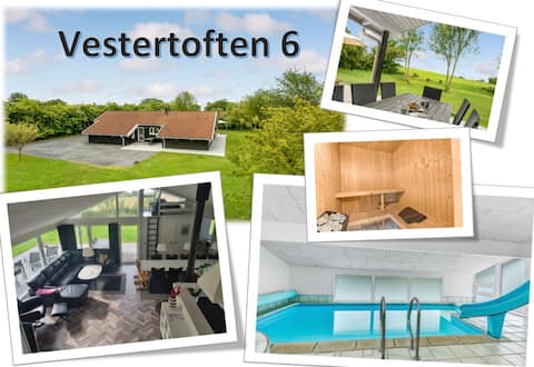 12 people. Pool cottage in Sydals