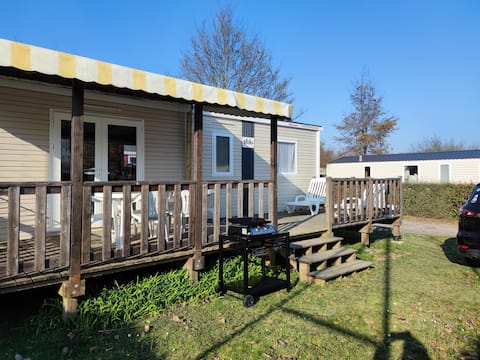 Annonce Airbnb populaire: Mobile home near Châteaux-Zoo à Veuzain Sur Loire