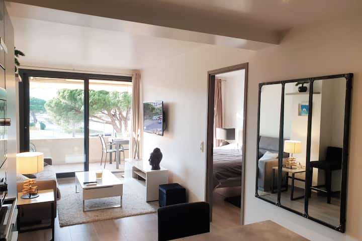 Belle Terrasse Golfe Saint-tropez - Vue Mer 3 Pers - Saint-Tropez