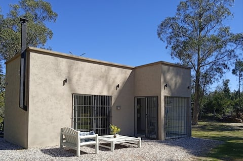 Modern and comfortable house with a beautiful park