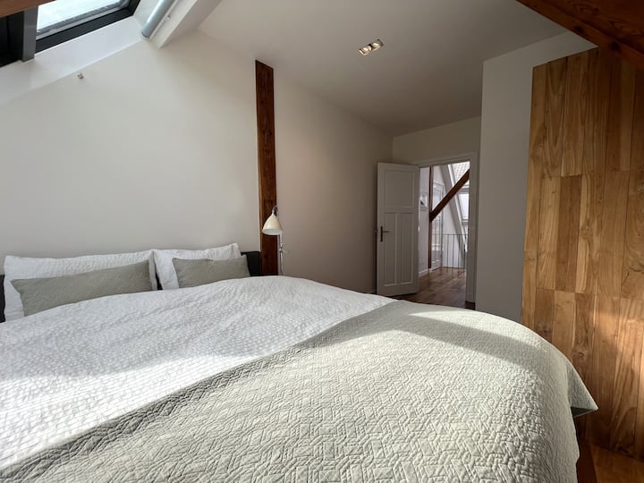 第二间卧室配备Auping Boxspring。