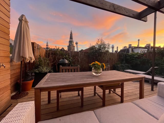 Penthouse in central Amsterdam