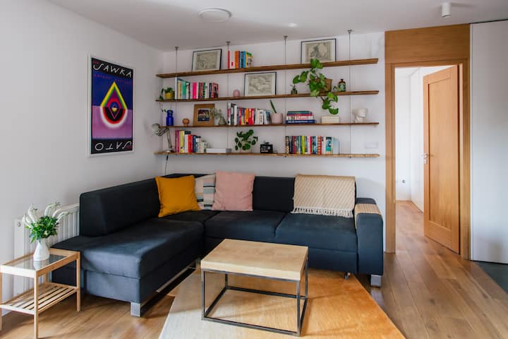 Beautiful Apartment/artistic Soul/balcony/vistula - Kraków