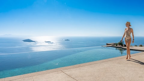 Villa Andros Thea – Private Pool & Aegean Views