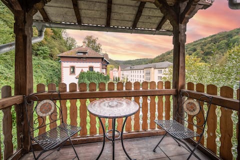 Charming historic apartment with balcony