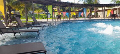 Chalets-Park with thermal waters-6 people