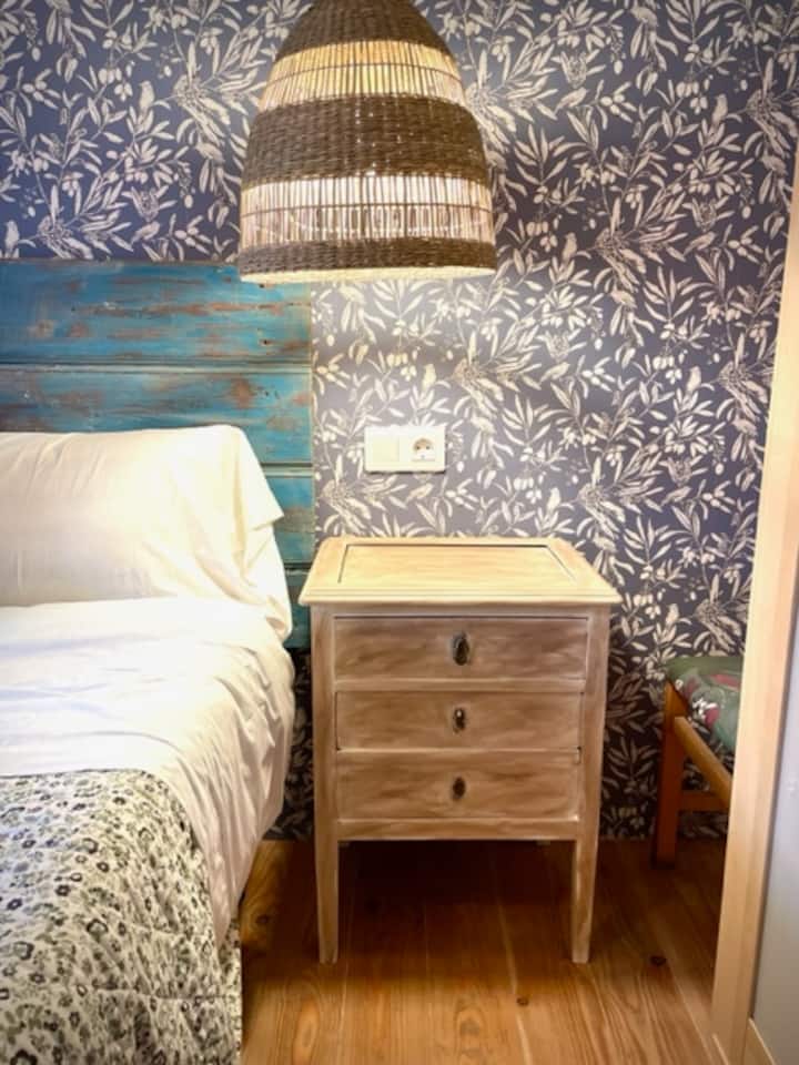 detalle cuarto azul
