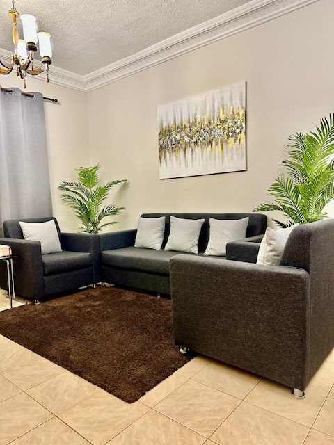 Popular Airbnb listing: Burj Al Majaz at the Waterfront in Al Qusais Industrial Third