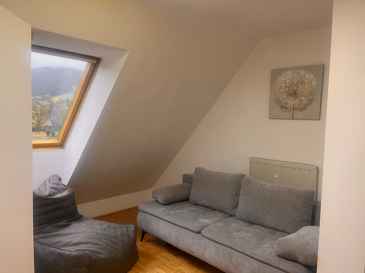 Соба за поминување со кауч на извлекување