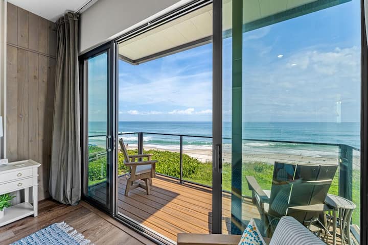 Embrace the coastal charm from your private balcony overlooking the endless blue.