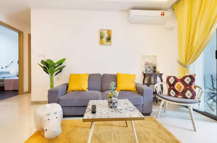 R&f 2room 3bed.5pax~ Citysquare Ciq Jb - Johor Bahru
