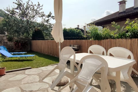 accommodation with garden