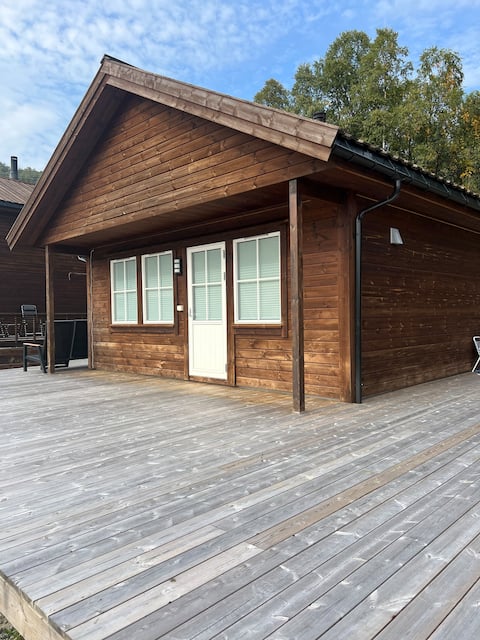 Cabin in Svandalen. Right by the Sauda ski resort.