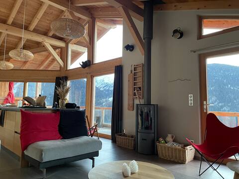 Airbnb performant: Chalet for 12 people Paradiski à Peisey Nancroix