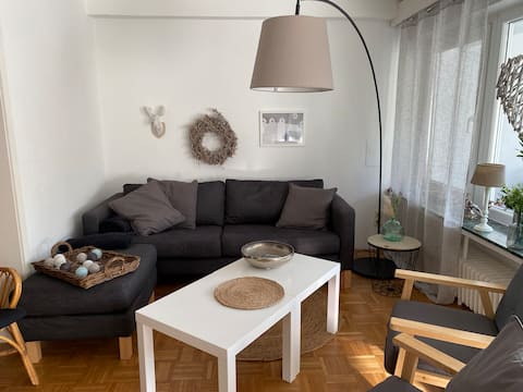 100 sqm apartment with garden