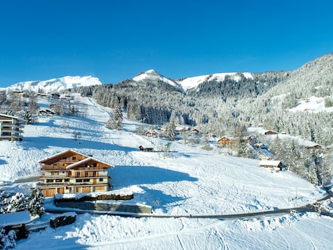 Chalet Les Rhodos - en face du Mont-Blanc à Cordon