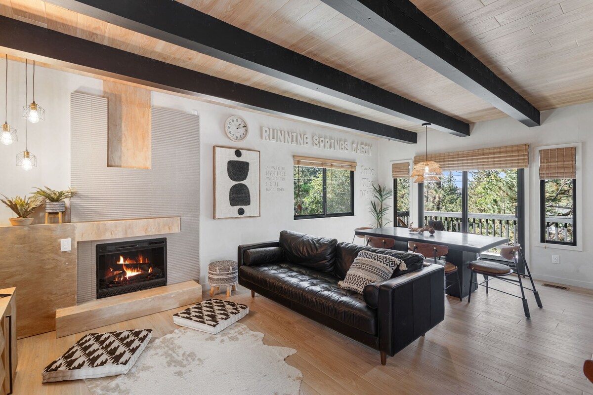 Successful Airbnb property: Running Springs Cabin (tesla charger/4 King beds) in Big Bear & San Bernardino Mountains