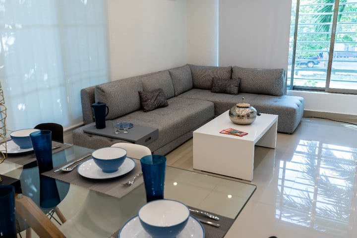 Apartment Av. Nader Cancun | Wifi - Cancún