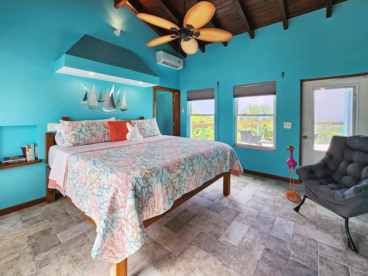 Chumba cha kulala cha 1 Vipimo: 14'x13'