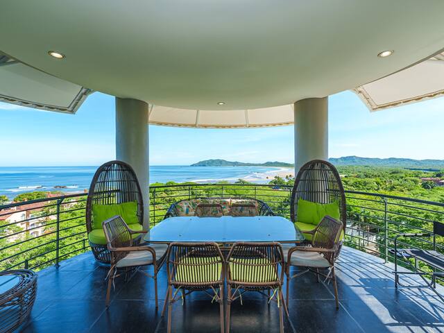 Ocean View Penthouse just steps to the Beach!