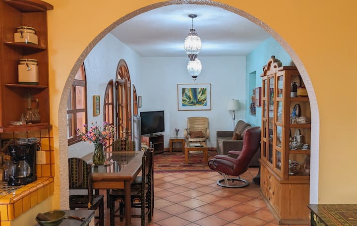 Artist's Casa In Xochimilco With Spectacular Views - Oaxaca