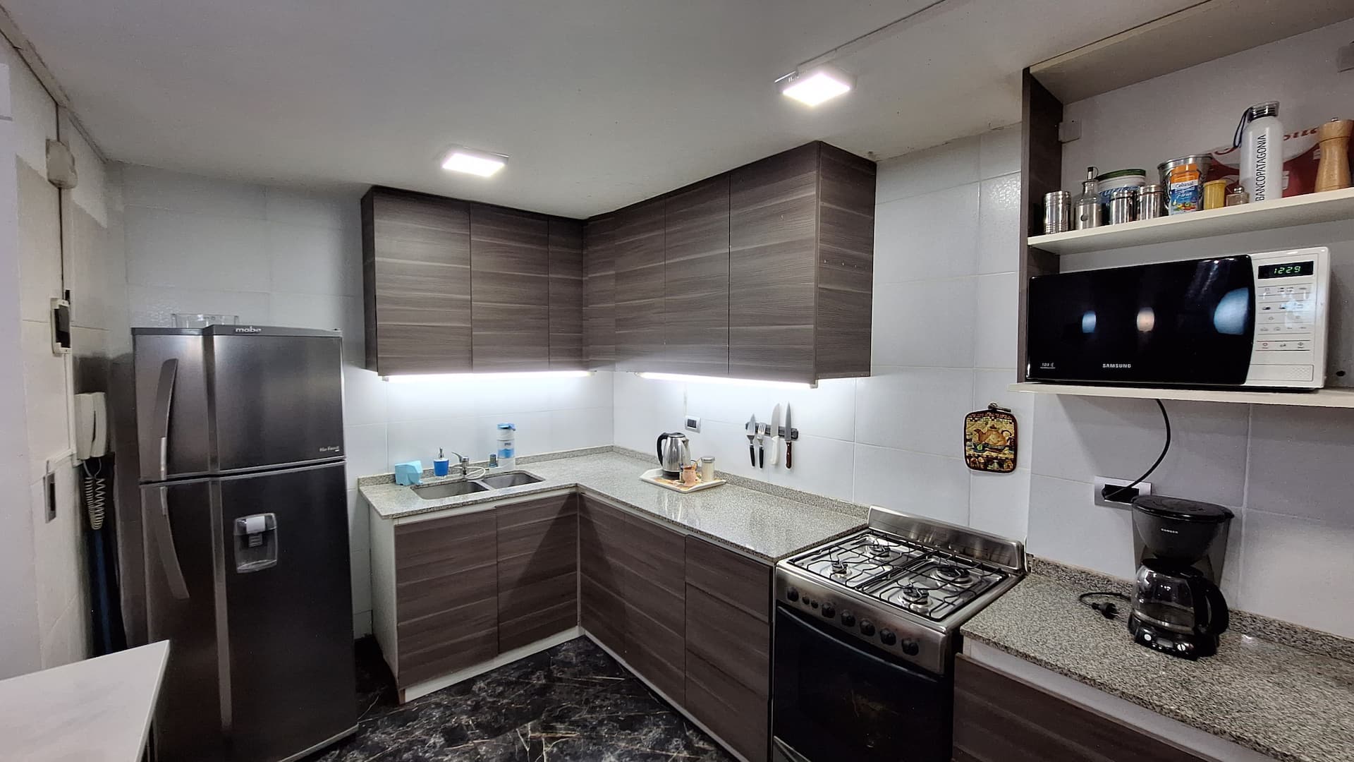 Квартира с 1 спальней и патио в Villa Urquiza