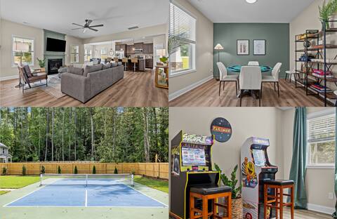 Pickleball, Hot Tub & Poker Retreat Near Pinehurst