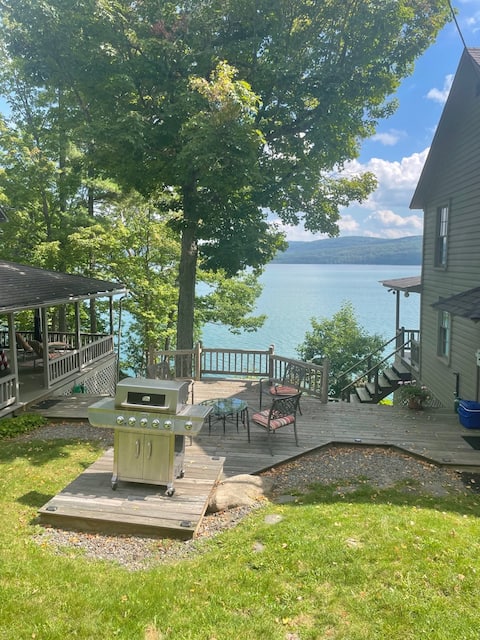 2 Serene Lake Houses (side by side) on Otsego Lake