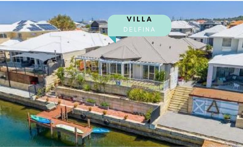 Villa Delfina Waterfront Canal Home