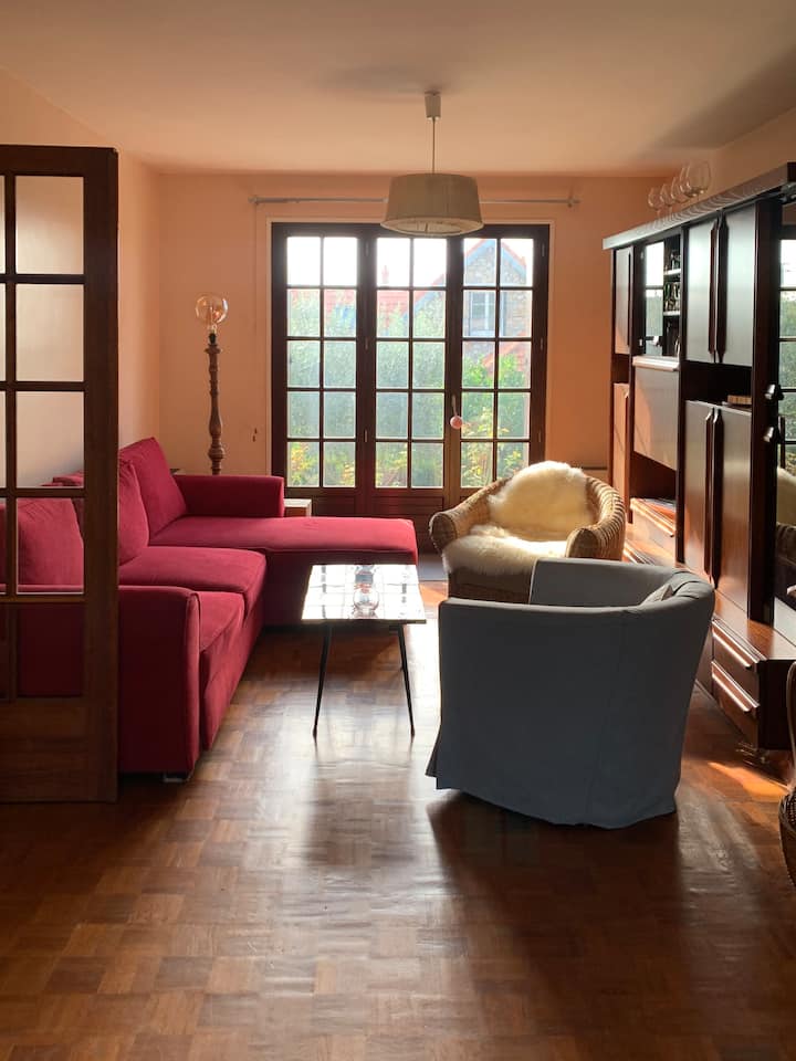 Charming Private House, Paris 37mn By Train - Poissy