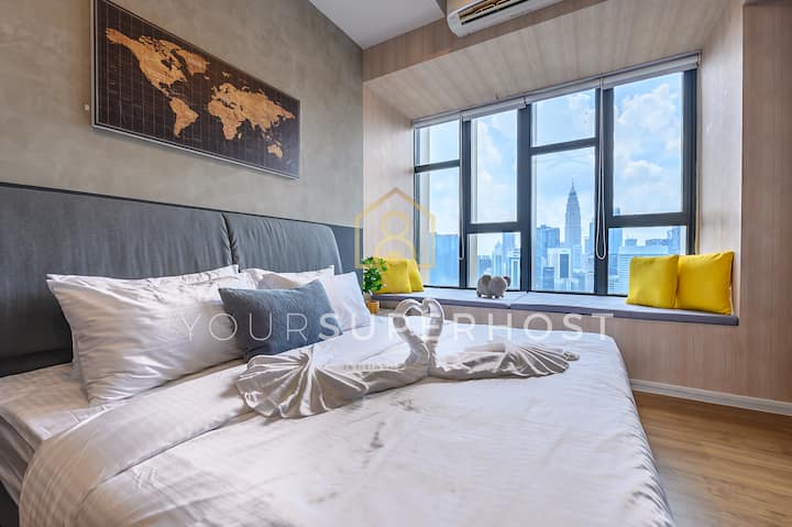 Confortevole letto matrimoniale per il tuo divertimento durante il soggiorno.