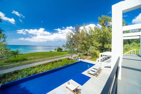 Beach 8BR Villa | Free Utility Fee | Daily Cleaning | Near Airport | Private Pool | Free Car | Priva