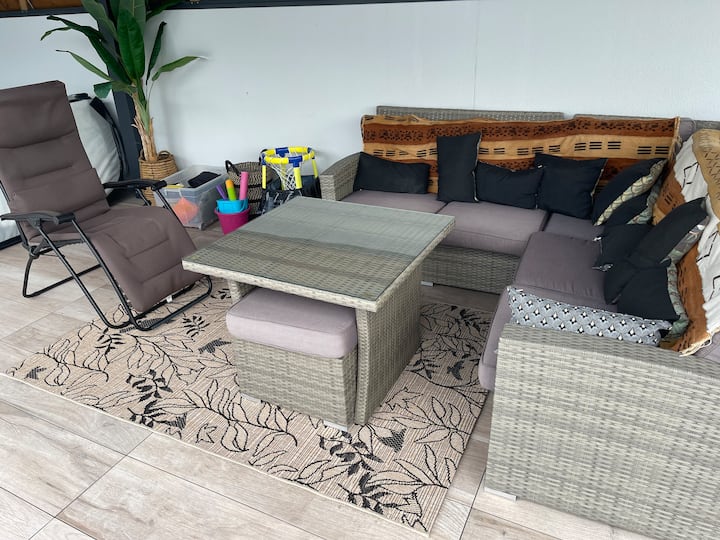 Studio Indépendant - Terrasse - Piscine & Spa - Marcheprime