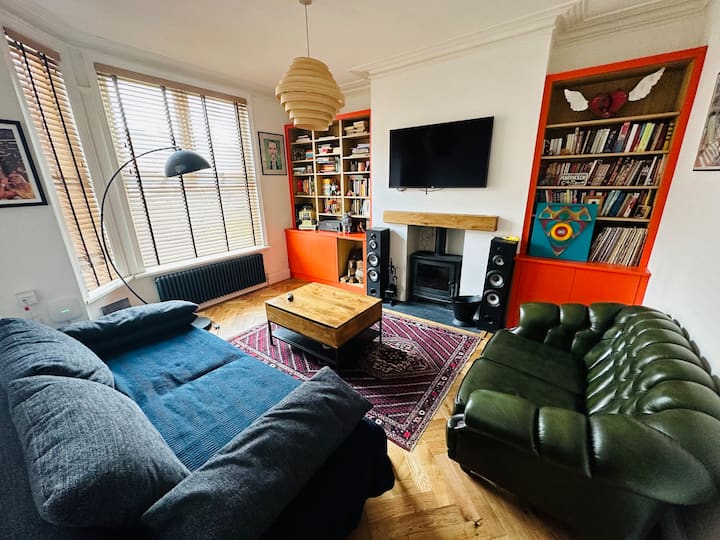 Spacious Unique Arty Home With Amazing Garden - Fallowfield - Manchester