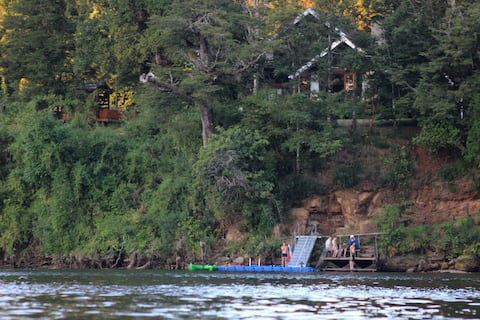 Rest on the riverside