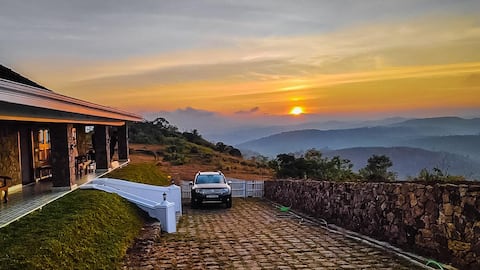 Premium Private Stone Bungalow on Hill Top