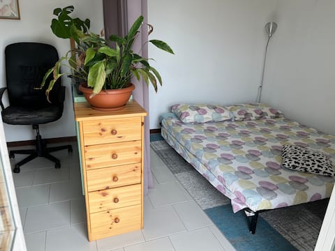 Private room in apartment.