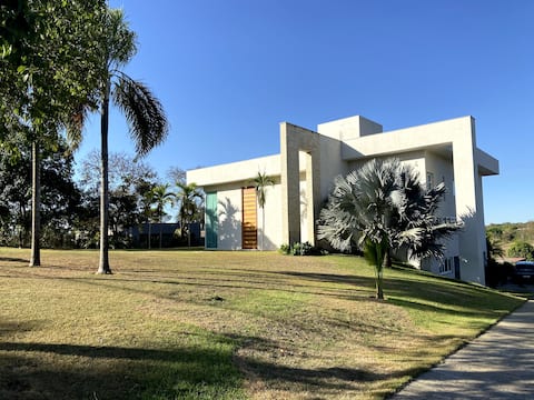 Large house in a gated community