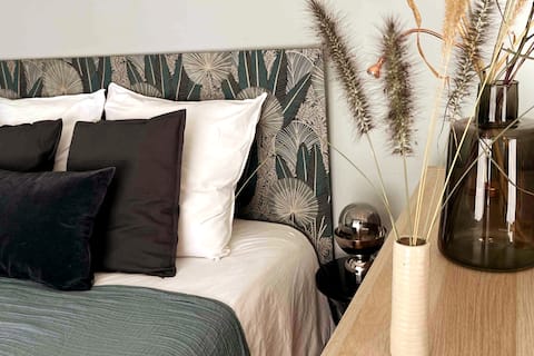Top Airbnb: In Marcq, luxury residence, terrace + parking in Marcq En Bar½ul