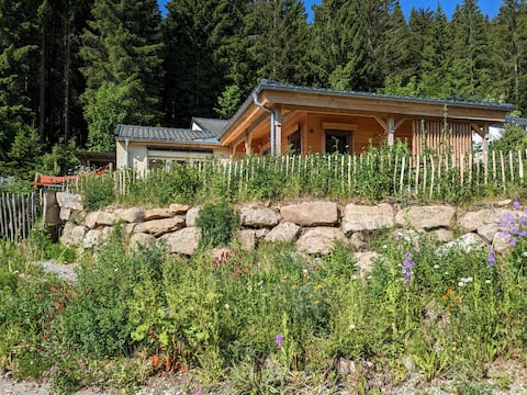 Cosy house with forest garden