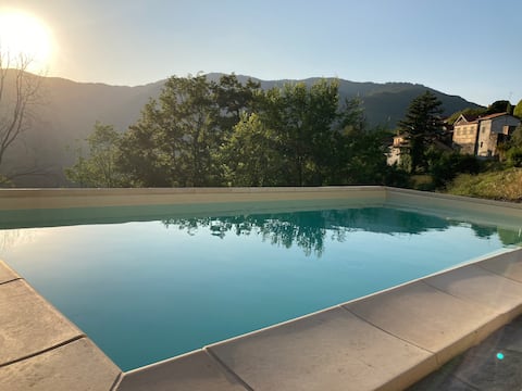 Peaceful home with private pool and grounds