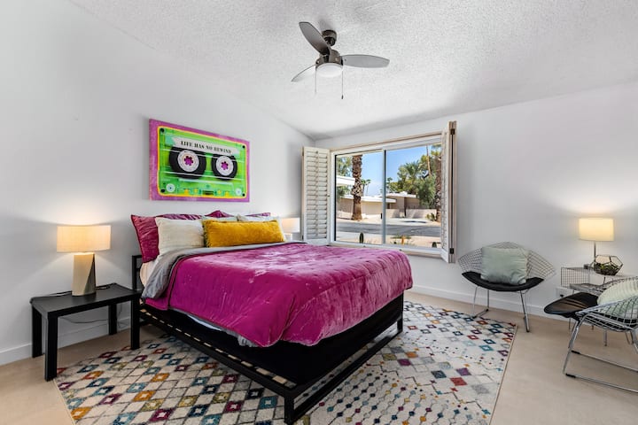 Dormitorio 2, cama tamaño queen